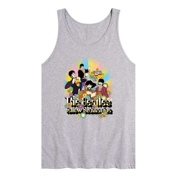 The Beatles - Submarine Flowers - Men's Sleeveless Graphic Tank