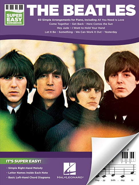 The Beatles - Super Easy Songbook 60 Iconic Songs for Easy Piano