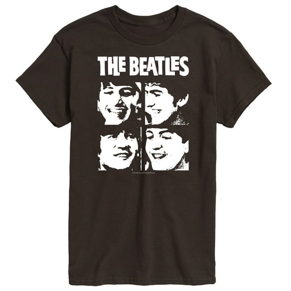 The Beatles - The Beatles Face Grid - Men's Short Sleeve Graphic T-Shirt