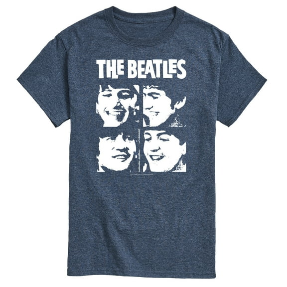 The Beatles - The Beatles Face Grid - Men's Short Sleeve Graphic T-Shirt