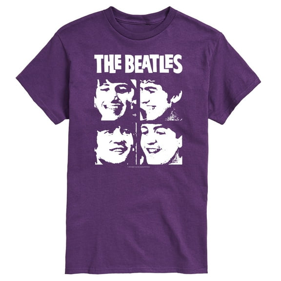 The Beatles - The Beatles Face Grid - Men's Short Sleeve Graphic T-Shirt