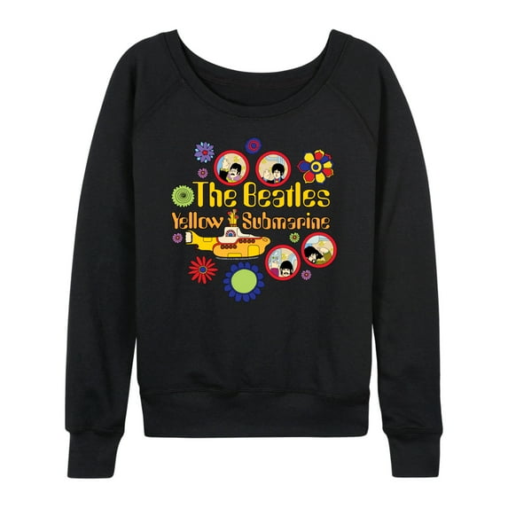 The Beatles - The Beatles Yellow Submarine - Women's Lightweight French Terry Long Sleeve Shirt