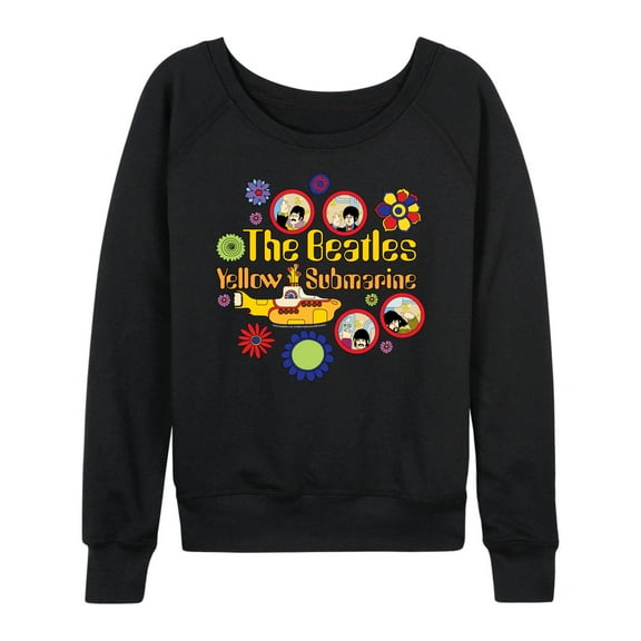 The Beatles - The Beatles Yellow Submarine - Women's Lightweight French Terry Long Sleeve Shirt