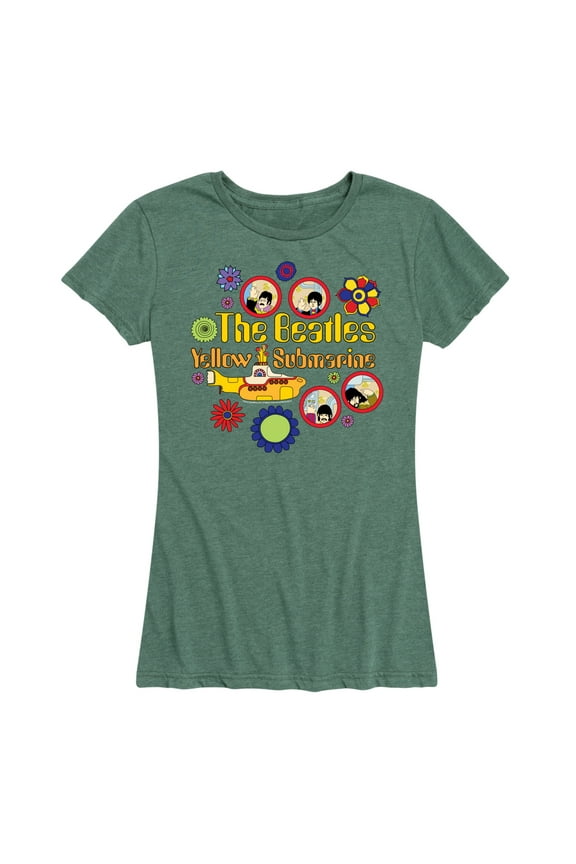 - The Beatles Yellow Submarine - Women's Short Sleeve Graphic T-Shirt