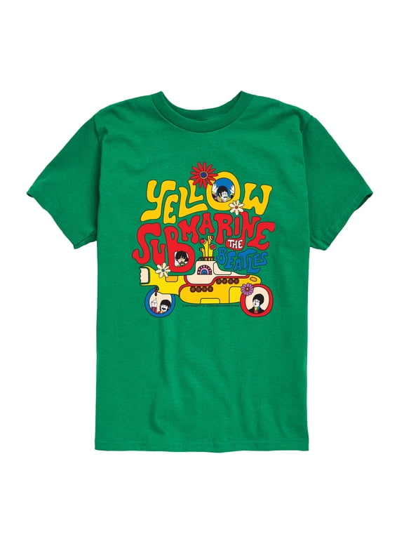 - The Beatles Yellow Submarine Boys' Short Sleeve Graphic T-Shirt