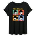 thumbnail image 1 of The Beatles - Trippy Times - Juniors Oversized Graphic T-Shirt, 1 of 5