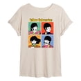thumbnail image 1 of The Beatles - Trippy Times - Juniors Oversized Graphic T-Shirt, 1 of 5