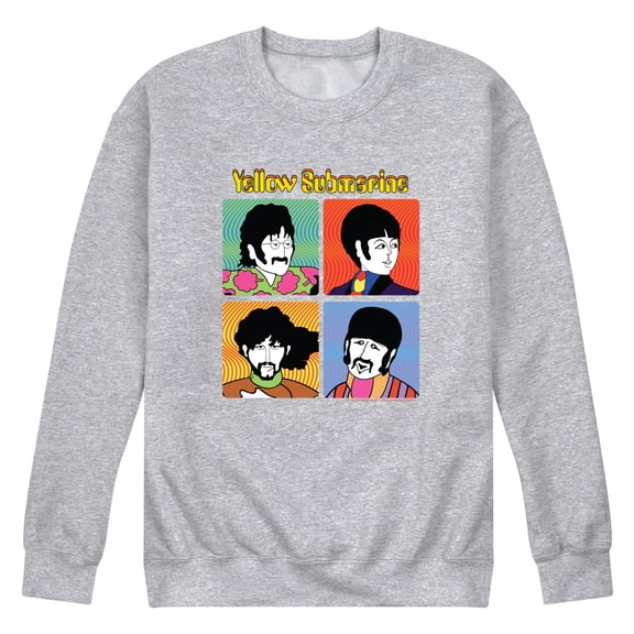The Beatles - Trippy Times - Men's Crew Fleece Sweatshirt