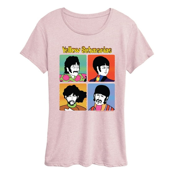 The Beatles - Trippy Times - Women's Short Sleeve Graphic T-Shirt