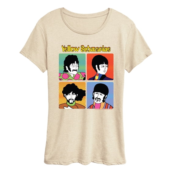 The Beatles - Trippy Times - Women's Short Sleeve Graphic T-Shirt