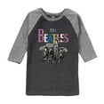 thumbnail image 1 of The Beatles - Umbrella Rainbow - Toddler And Youth Raglan, 1 of 5