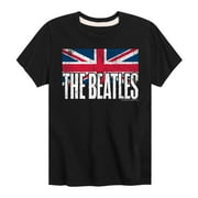 THE BEATLES - Union Jack - Toddler And Youth Short Sleeve Graphic T-Shirt