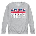 thumbnail image 1 of The Beatles - Union Jack Vintage-Men's Crew Fleece Sweatshirt, 1 of 5