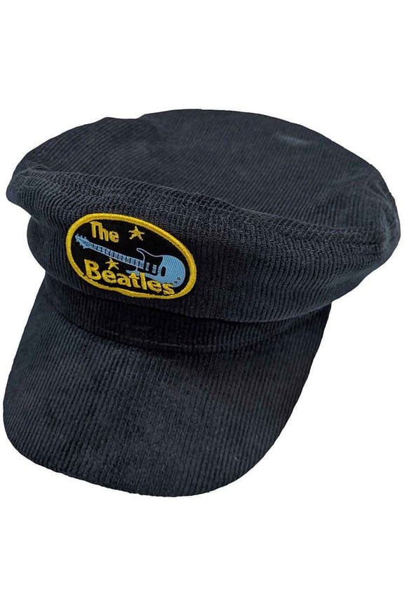 The Beatles Unisex Corduroy Hat: Oval Logo (Large/X-Large)