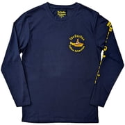 The Beatles Unisex Long Sleeve T-Shirt Yellow Submarine Band Back & Sleeve Print X-Large