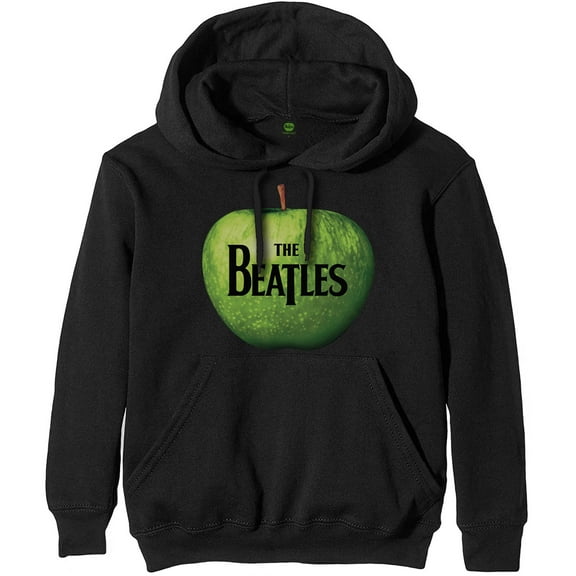 The Beatles Unisex Pullover Hoodie Sweatshirt Apple Logo (Medium)