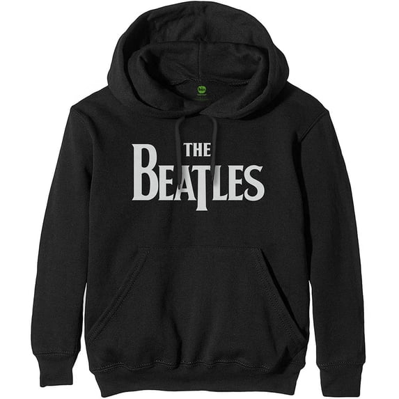 The Beatles Unisex Pullover Hoodie Sweatshirt Drop T Logo (Large)