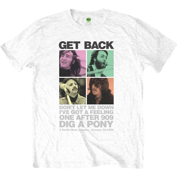 The Beatles Unisex T-Shirt 3 Savile Row (X-Large)