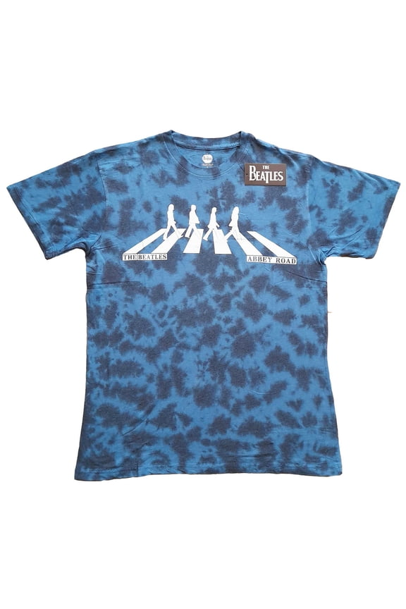 The Beatles Unisex T-Shirt Abbey Road Crossing (Wash Collection) (Small)