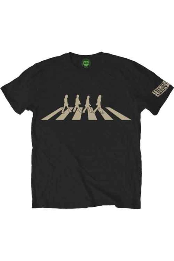 The Beatles Unisex T-Shirt Abbey Road Silhouette (Large)