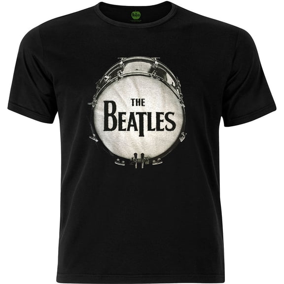 The Beatles Unisex T-Shirt Drum (Caviar Beads) (Small)