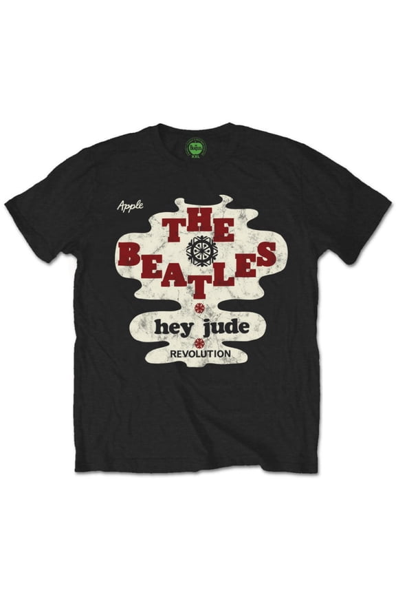 The Beatles Unisex T-Shirt Hey Jude/Revolution (X-Large)
