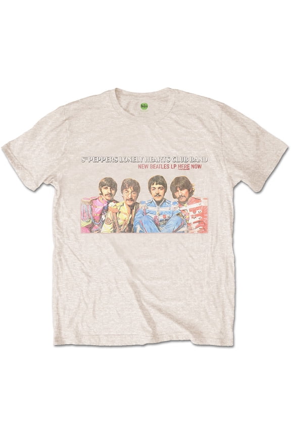 The Beatles Unisex T-Shirt LP Here Now (Large)