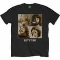 thumbnail image 1 of The Beatles Unisex T-Shirt Let It Be Sepia (XX-Large), 1 of 3
