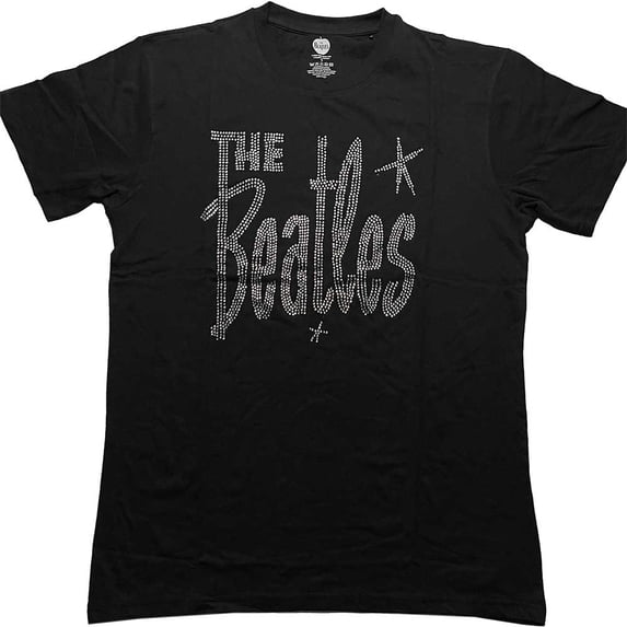 The Beatles Unisex T-Shirt Retro Logo (Diamante) (XX-Large)