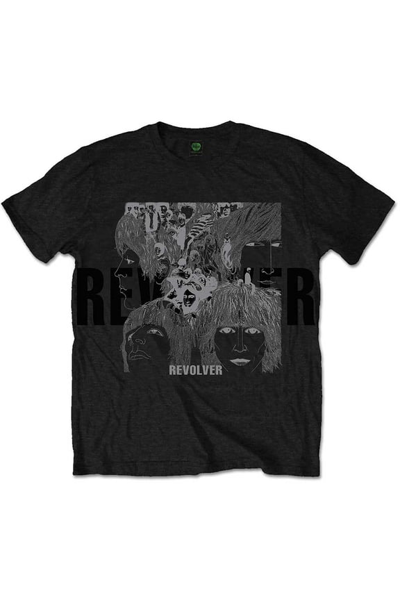 The Beatles Unisex T-Shirt Reverse Revolver (Foiled) (X-Large)