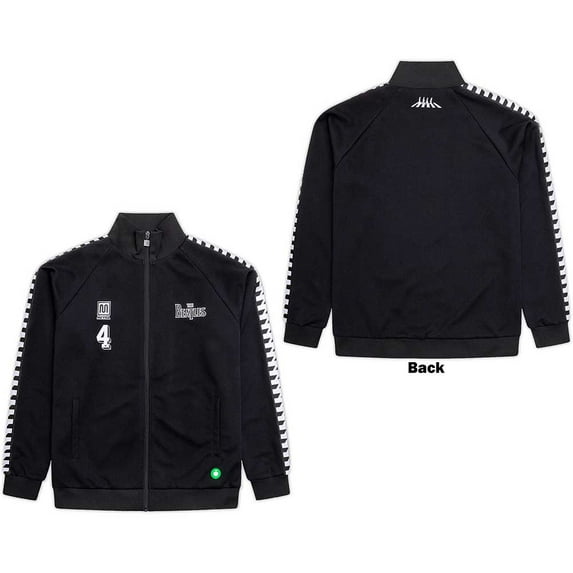 The Beatles Unisex Track Jacket: Logos (Meyba) (X-Large)
