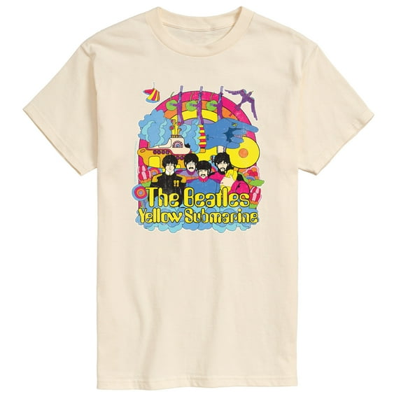 The Beatles - Vintage Yellow Submarine - Men's Short Sleeve Graphic T-Shirt