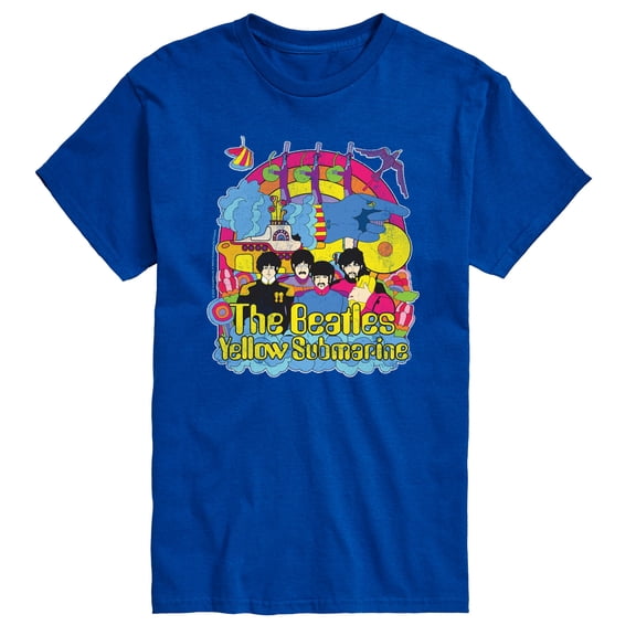 The Beatles - Vintage Yellow Submarine - Men's Short Sleeve Graphic T-Shirt