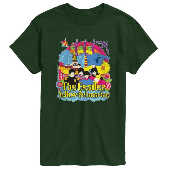 The Beatles - Vintage Yellow Submarine - Men's Short Sleeve Graphic T-Shirt
