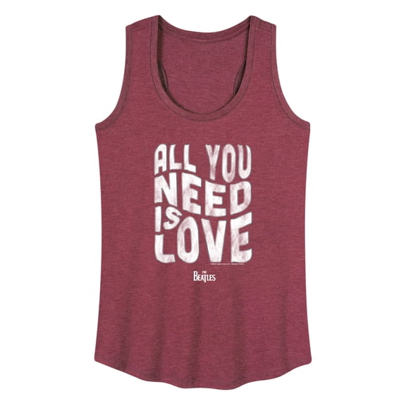 The Beatles - Warp Love - Women's Racerback Graphic Tank