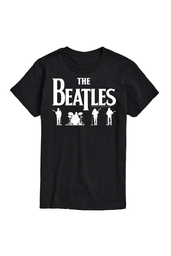 - White Band Silhouettes - Men's Short Sleeve Graphic T-Shirt