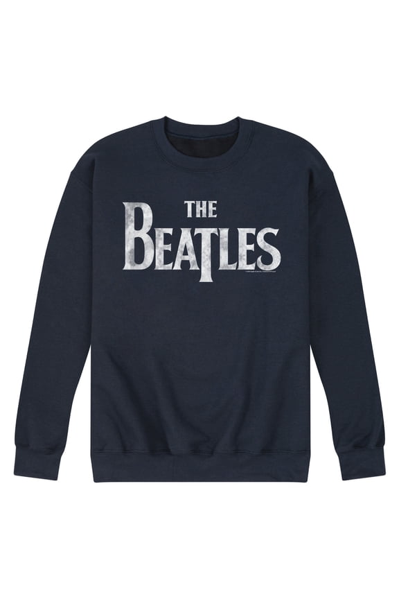 - White Logo - Men's Crew Fleece Sweatshirt