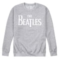thumbnail image 1 of The Beatles - White Logo - Men's Crew Fleece Sweatshirt, 1 of 5