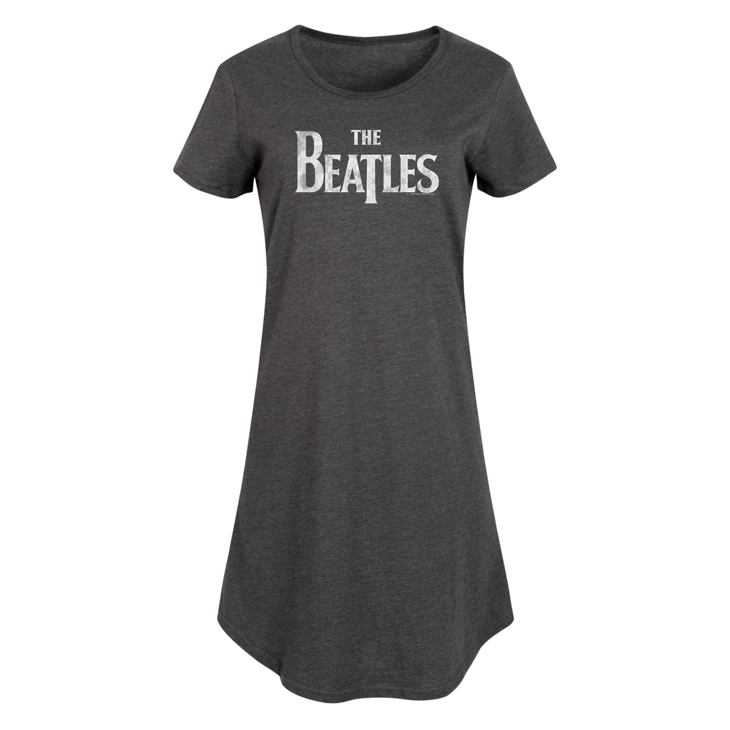 beatles t shirt dress The Beatles - White Logo