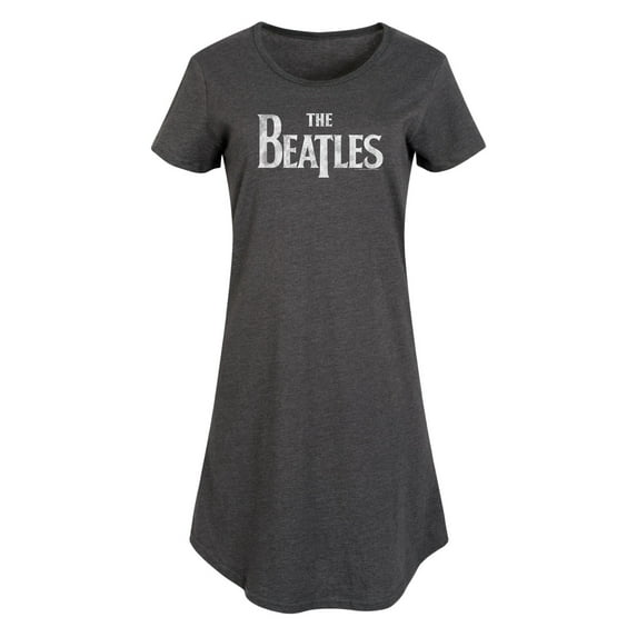 The Beatles - White Logo - Women's Any Way Dress