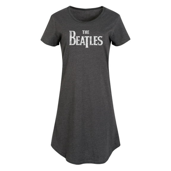 The Beatles - White Logo - Women's Any Way Dress