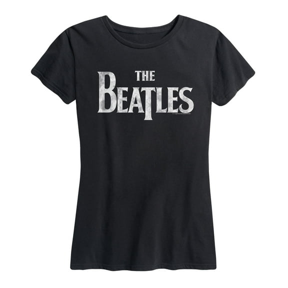 The Beatles - White Logo - Women's Short Sleeve Graphic T-Shirt