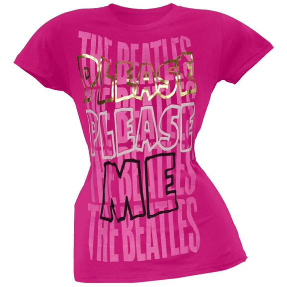 The Beatles Women's Juniors Please Please Me Short Sleeve T Shirt