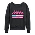 thumbnail image 1 of The Beatles - Women's Lightweight French Terry Wide Neck Long Sleeve Graphic Shirt, 1 of 6