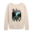 thumbnail image 1 of The Beatles - Women's Lightweight French Terry Wide Neck Long Sleeve Graphic Shirt, 1 of 6