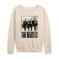 thumbnail image 1 of The Beatles - Women's Lightweight French Terry Wide Neck Long Sleeve Graphic Shirt, 1 of 6