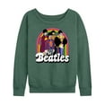 thumbnail image 1 of The Beatles - Women's Lightweight French Terry Wide Neck Long Sleeve Graphic Shirt, 1 of 6