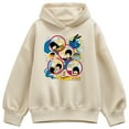 thumbnail image 1 of The Beatles - Yellow Submarine Circles - Women's Oversized Fleece Hoodie Sweatshirt, 1 of 4