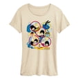 thumbnail image 1 of The Beatles - Yellow Submarine Circles - Women's Short Sleeve Graphic T-Shirt, 1 of 5