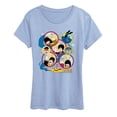 thumbnail image 1 of The Beatles - Yellow Submarine Circles - Women's Short Sleeve Graphic T-Shirt, 1 of 4